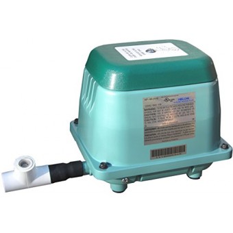 HiBlow 40 Septic Linear Air Pump (Longest Lasting Pump on The Market) w/Back Pressure Safety Valve
