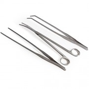 Co-link 3 in 1 Long Stainless Steel Aquarium Tank Aquatic Plant Tongs Scissors Tools for Fish Tank Plants Co-link 3 in 1 Long Stainless Steel Aquarium Tank Aquatic Plant Tongs Scissors Tools for Fish Tank Plants