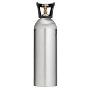 Cyl-Tec 20 lb CO2 Tank - New Aluminum Cylinder with CGA320 Valve and Carry Handle Cyl-Tec 20 lb CO2 Tank - New Aluminum Cylinder with CGA320 Valve and Carry Handle