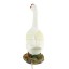 Danmu 1pc Polyresin Goose Statue Garden Decor Pond Spitter(Style 1) Pump Not Included