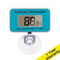 DaToo Aquarium Thermometer With Sucker, Second Generation (Update), 1 Yr Warranty