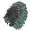 Design Toscano Florentine Lion Head Spouting Bronze Garden Wall Sculpture