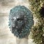 Design Toscano Florentine Lion Head Spouting Bronze Garden Wall Sculpture