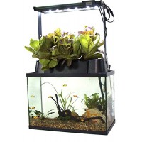 ECO-Cycle Aquaponics Indoor Garden System with LED Light Upgrade