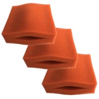 Finest-Filters 3 x Oase Biotec 5/10/30 Replacement Red Fine Pond Filter Foams