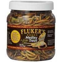 Fluker Labs SFK72021 Bearded Dragon Medley Treat Food, 1.8-Ounce