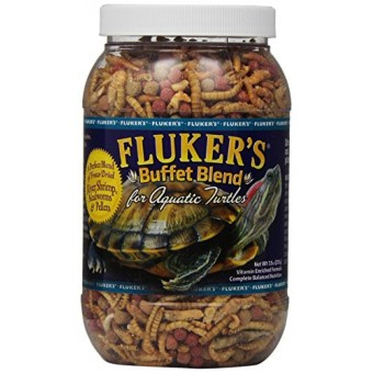 Fluker's Buffet Blend Aquatic Turtle Food, 7.5-Ounce