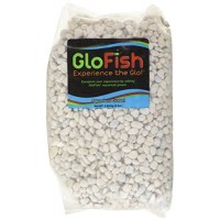 GloFish Aquarium Environment Gravel, White Frost, 5-Pound Bag