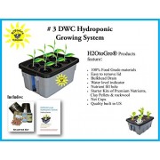 Complete Hydroponic System DWC Grow Box and Lid ~ # 3-6 H2OtoGro Complete Hydroponic System DWC Grow Box and Lid ~ # 3-6 H2OtoGro