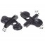 Hamiledyi Aquarium Fish Tank Plastic Suction Cup Divider Holder Suction Cup Heater Clips Clamps Holder(Pack of 30)