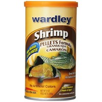 HARTZ Wardley Shrimp Pellet Fish Food for Bottom and Algae Eaters - 9oz