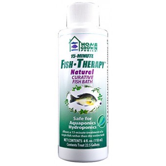 HOME GROWN PONICS Fish Therapy  # 96014  Natural Curative Fish Bath, 4-oz