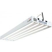 Hydrofarm Agrobrite FLT44 T5 Fluorescent Grow Light System, 4 Feet, 4 Tube