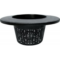 Hydrofarm HG8RDBK Wide Lip Bucket Basket Lid (Case of 25), 8"