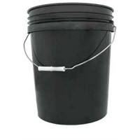 LEAKTITE B5GSKD 5GAL Black Plastic Pail