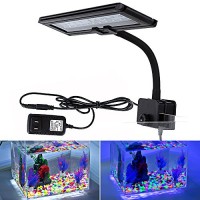 Hygger LED Aquarium Lights, Clip on Fish Tank Lighting Led Lamp for Fish Tank, Blue & White (30 Leds, 13 watt)