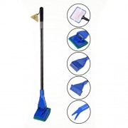 5 in 1 Complete Aquarium Fish Tank Clean Set Fish Net + Rake + Scraper + Fork + Sponge 5 in 1 Complete Aquarium Fish Tank Clean Set Fish Net + Rake + Scraper + Fork + Sponge
