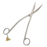 IDS Home 9.5" Professional Stainless Steel Polish Aquarium Plant Wave Scissors Shear IDS Home 9.5" Professional Stainless Steel Polish Aquarium Plant Wave Scissors Shear