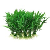 Jardin Plastic Aquarium Tank Plants Grass Decoration, 10-Piece, Green Jardin Plastic Aquarium Tank Plants Grass Decoration, 10-Piece, Green