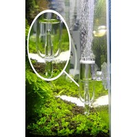 JARDLI Pollen Glass CO2 Diffuser with Bubble Counter for Aquarium Planted Tank