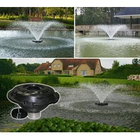 Kasco Marine Floating Fountain - 3/4 HP - Nozzle includes 5 different patterns - Designed for use in Lakes & Ponds Model# 3400JF (110volt w/100 ft ...