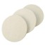 Kicpot Wool Felt Disc Polishing Pads and Backing Pad with M14 Drill Adapter Kit to Grind and Polish Glass Plastic Metal Marble