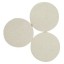 Kicpot Wool Felt Disc Polishing Pads and Backing Pad with M14 Drill Adapter Kit to Grind and Polish Glass Plastic Metal Marble