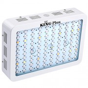 King Plus 1000w LED Grow Light Double Chips Full Spectrum with UV and IR for Greenhouse Indoor Plant Veg and Flower