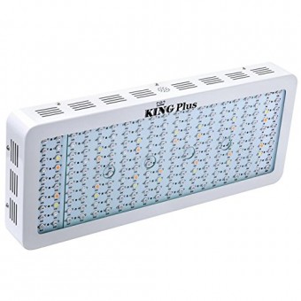 King Plus 2000W Double Chips LED Grow Light Full Spectrum for Greenhouse and Indoor Plant Flowering Growing (10w Leds)