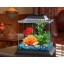 Koller Products AquaScene 1.5-Gallon Fish Tank with LED Lighting