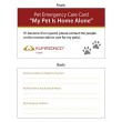 Pet Emergency Care Card (Pack of 2)