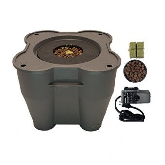 16.5 Gallon Deep Water Culture (DWC) Hydroponic Growing System Complete Kit (1)