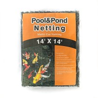 Gardener House Small Pool and Pond Net-Cleaning the pool or water feature- Repel debris and leaves- 14x 14ft