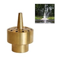 NAVA Brass Column Fountain Nozzle Sprinkler Spray Head Pond (3/4" DN20)