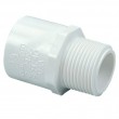 NIBCO 436 Series PVC Pipe Fitting, Adapter, Schedule 40, 1" Slip x NPT Male