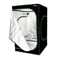 Ohuhu 48"x 48"x 80" Growing Tent, Mylar Hydroponic Plant Grow Tent for Indoor Gardening and Germination