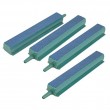 Pawfly 4PCS Air Stone Bar 4 Inch Bubble Release Mineral Airstones for Fish Tank Aquarium Hydroponics Pump Green/Blue