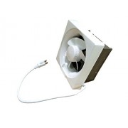 Professional Grade Products 9800395 Shutter Exhaust Fan for Garage Shed Pole Barn Hydroponic Ventilation, 434 CFM, 8" Professional Grade Products 9800395 Shutter Exhaust Fan for Garage Shed Pole Barn Hydroponic Ventilation, 434 CFM, 8"