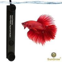 Betta Heater for Small (1.5 gal.) Tanks - Fully Submersible Aquarium Heater - Automatically Reaches Preset Temperature - Energy-efficient Heating M...