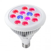 TaoTronics 24w Led Grow light Bulb , Miracle Grow Plant Light for Hydropoics Organic Mini Greenhouse (3 Bands)