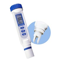 Digital Salinity Salt Water Quality Meter Tester Checker Water Pool and Koi Fish Pond, Hydroponics, Gardening, Aquariums with Temperature 70ppt Wat...