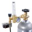 CO2 Regulator with Solenoid Valve and Flow-Meter Emitter. C02 Emitter for Indoor Gardening, Aquariums and Hydroponics