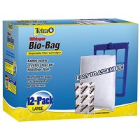 Tetra 26164 Whisper Bio-Bag Cartridge, Unassembled, Large, 12-Pack