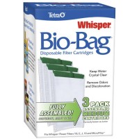 Tetra 26169 Whisper Bio-Bag Cartridge, Medium, 3-Pack