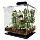 Tetra LED Cube Shaped 3 Gallon Aquarium with Pedestal Base Tetra LED Cube Shaped 3 Gallon Aquarium with Pedestal Base