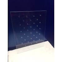 toyuto 17''x 18.8'' 75 Fish Tank Acrylic Divider Aquarium Isolation Board