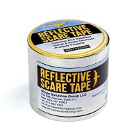 Best Gardening Secret Bird and Animal Repellent Scare Birds Away Replace Your Scarecrow with Our Highly Effective Scare Tape 125 Foot Roll