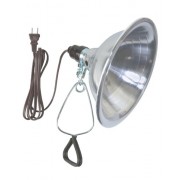 Woods 0151 150-Watt Clamp Light with 8.5-Inch Reflector and 6-Foot 18/2 SPT-2 Cord