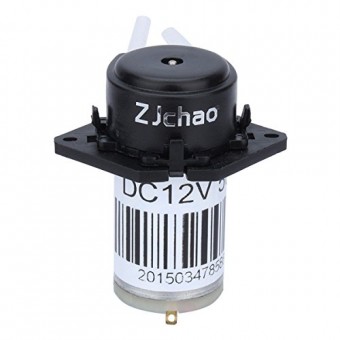 ZJchao 12v Dc Diy Dosing Pump Peristaltic Dosing Head for Aquarium Lab Analytic