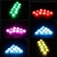 ZXX 10x Submersible LED Lights, Multicolor Waterproof Bath Underwater Tea Lights/Mood Lights with 2 IR Remote Control for Vase,Fish Tank,Pond,Pool,...